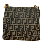 Fendi Zucca Shoulder Bag Canvas Leather — view 2