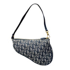Dior Saddle Bag Trotter Cotton Leather — view 2