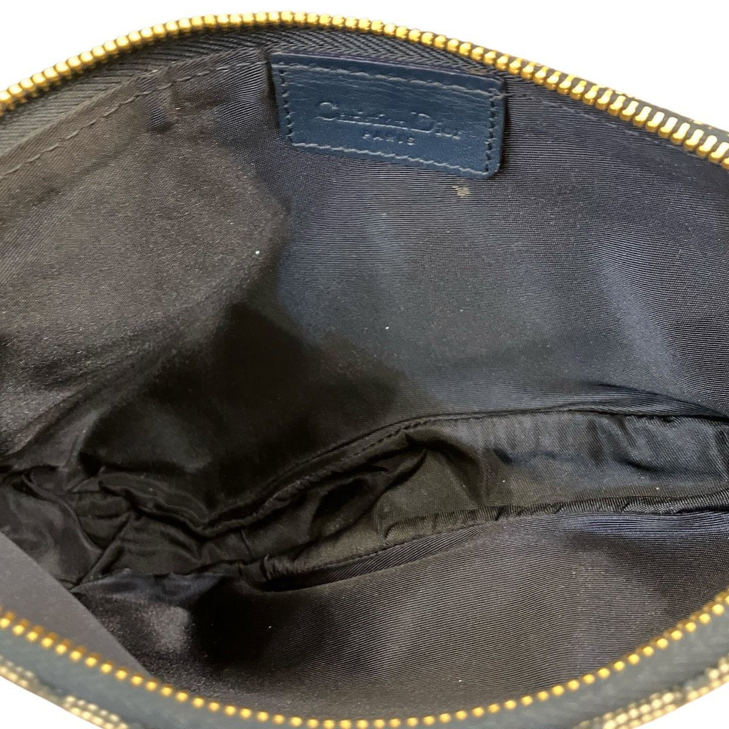 Dior Saddle Bag Trotter Cotton Leather — view 6