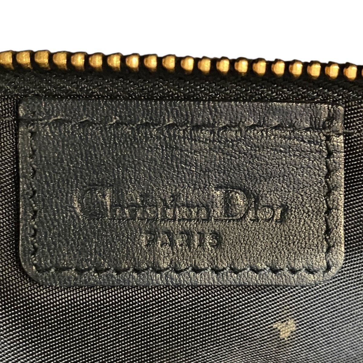 Dior Saddle Bag Trotter Cotton Leather — view 4