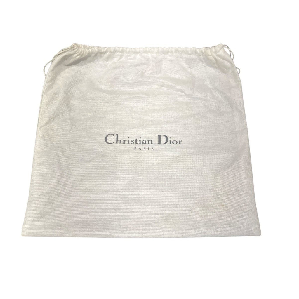 Dior Saddle Bag Trotter Cotton Leather — view 5