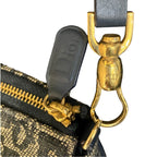 Dior Saddle Bag Trotter Cotton Leather — view 8