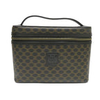 Celine Macadam Pattern Vanity Bag Leather