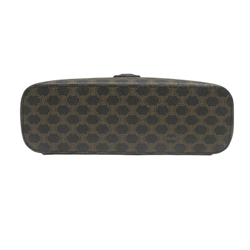 Celine Macadam Pattern Vanity Bag Leather — view 3