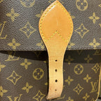 Louis Vuitton Monogram Shoulder Bag Leather — view 8