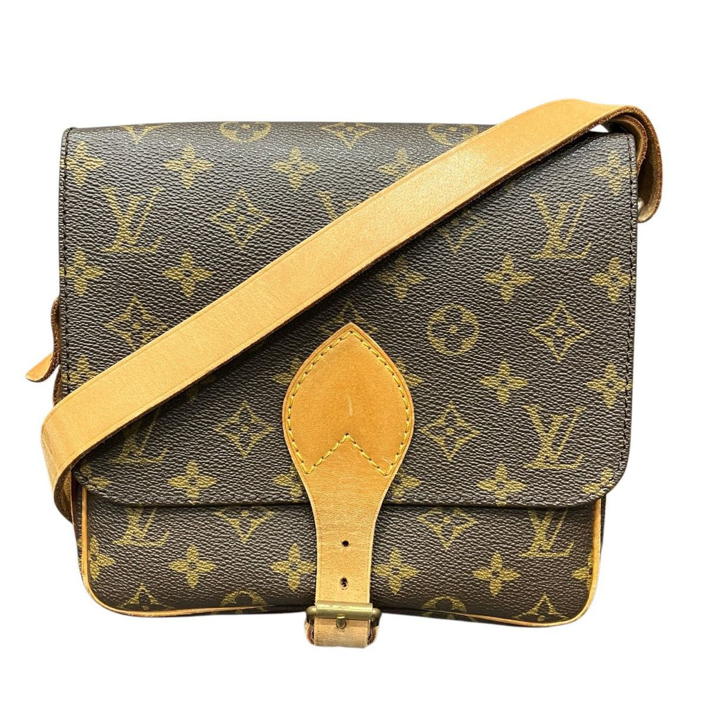 Louis Vuitton Monogram Shoulder Bag Leather