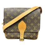 Louis Vuitton Monogram Shoulder Bag Leather