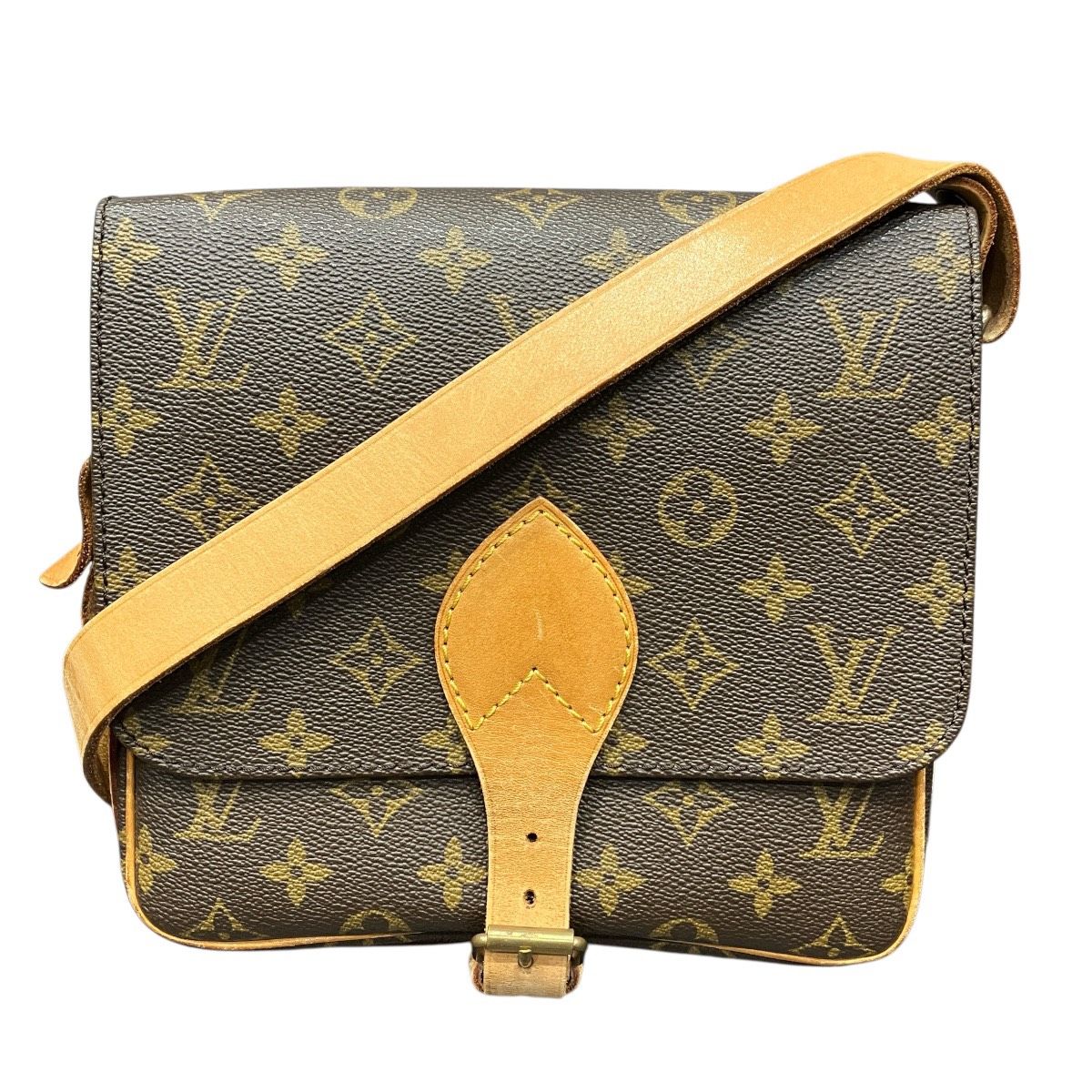 Louis Vuitton Monogram Shoulder Bag Leather