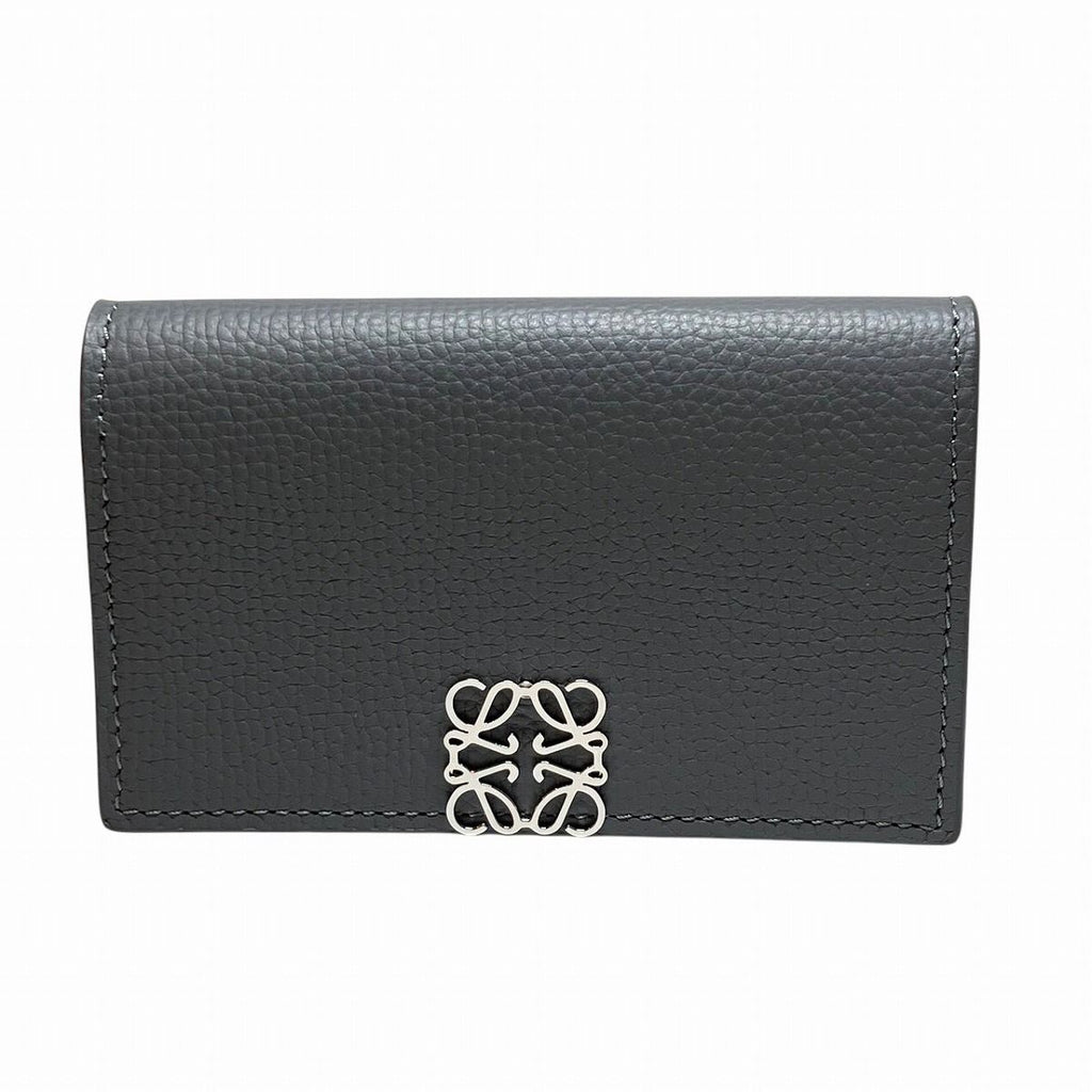 Loewe Anagram Business Card Holder Leather