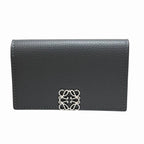 Loewe Anagram Business Card Holder Leather