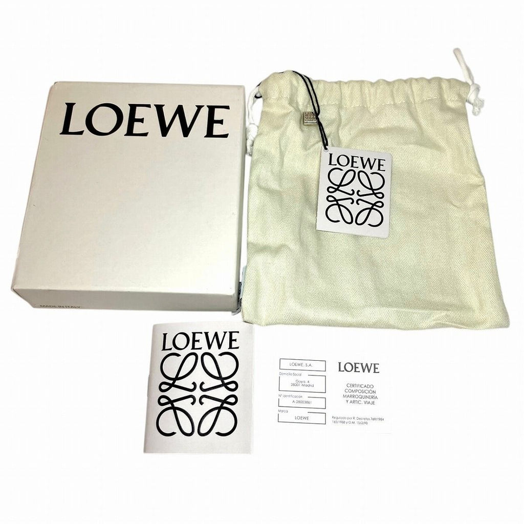Loewe Anagram Business Card Holder Leather — view 5