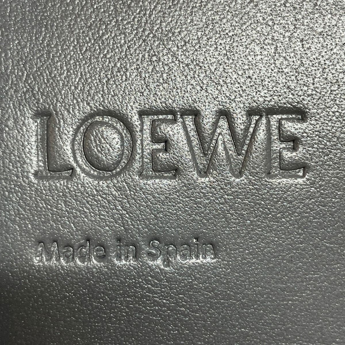 Loewe Anagram Business Card Holder Leather — view 4