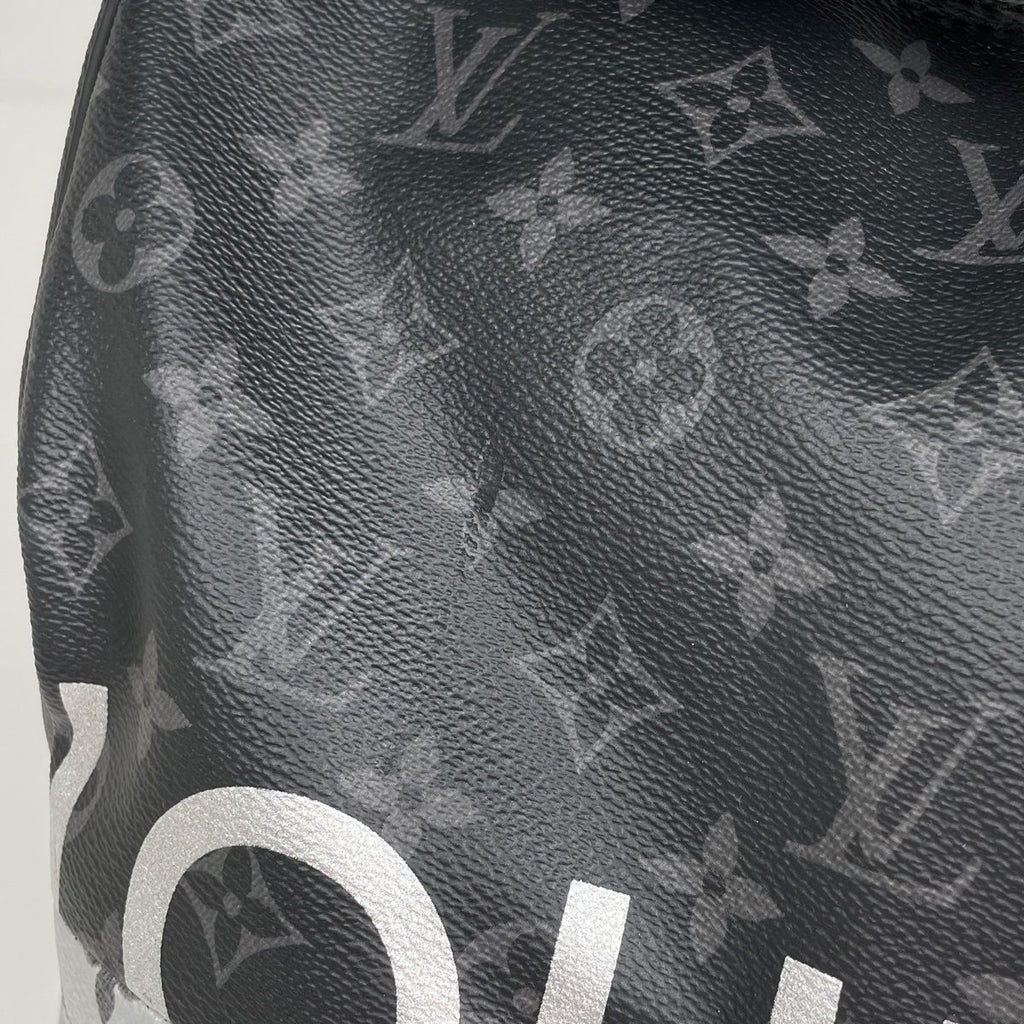 Louis Vuitton Keepall Bandouliere 50 2-Way Split Boston Bag Monogram Eclipse — view 7