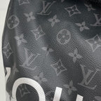 Louis Vuitton Keepall Bandouliere 50 2-Way Split Boston Bag Monogram Eclipse — view 7