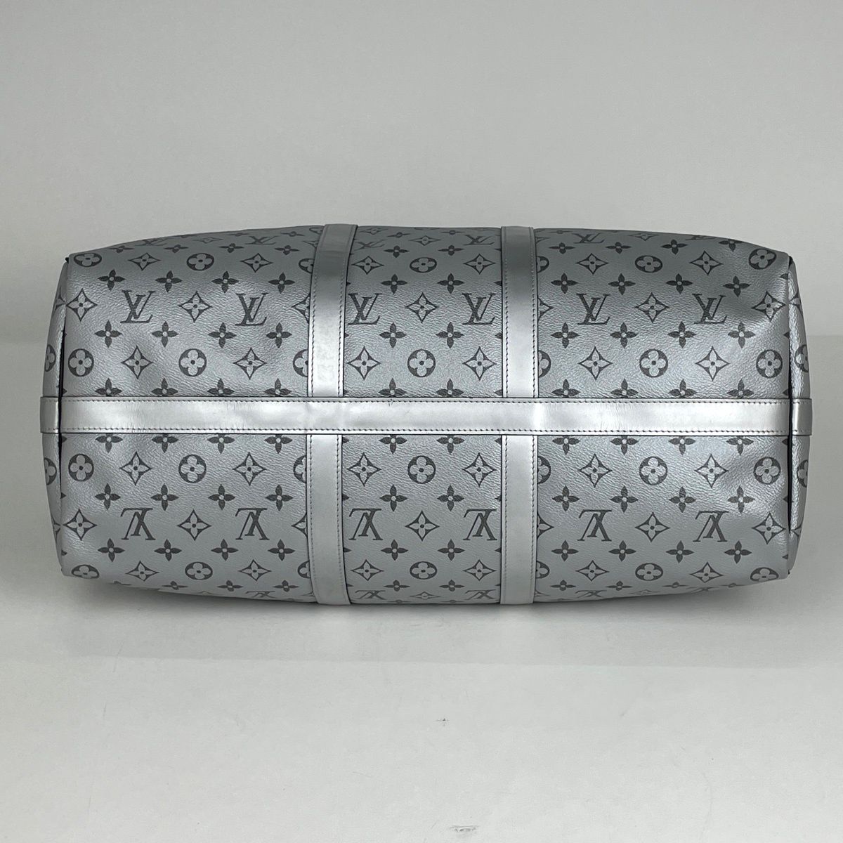 Louis Vuitton Keepall Bandouliere 50 2-Way Split Boston Bag Monogram Eclipse — view 2