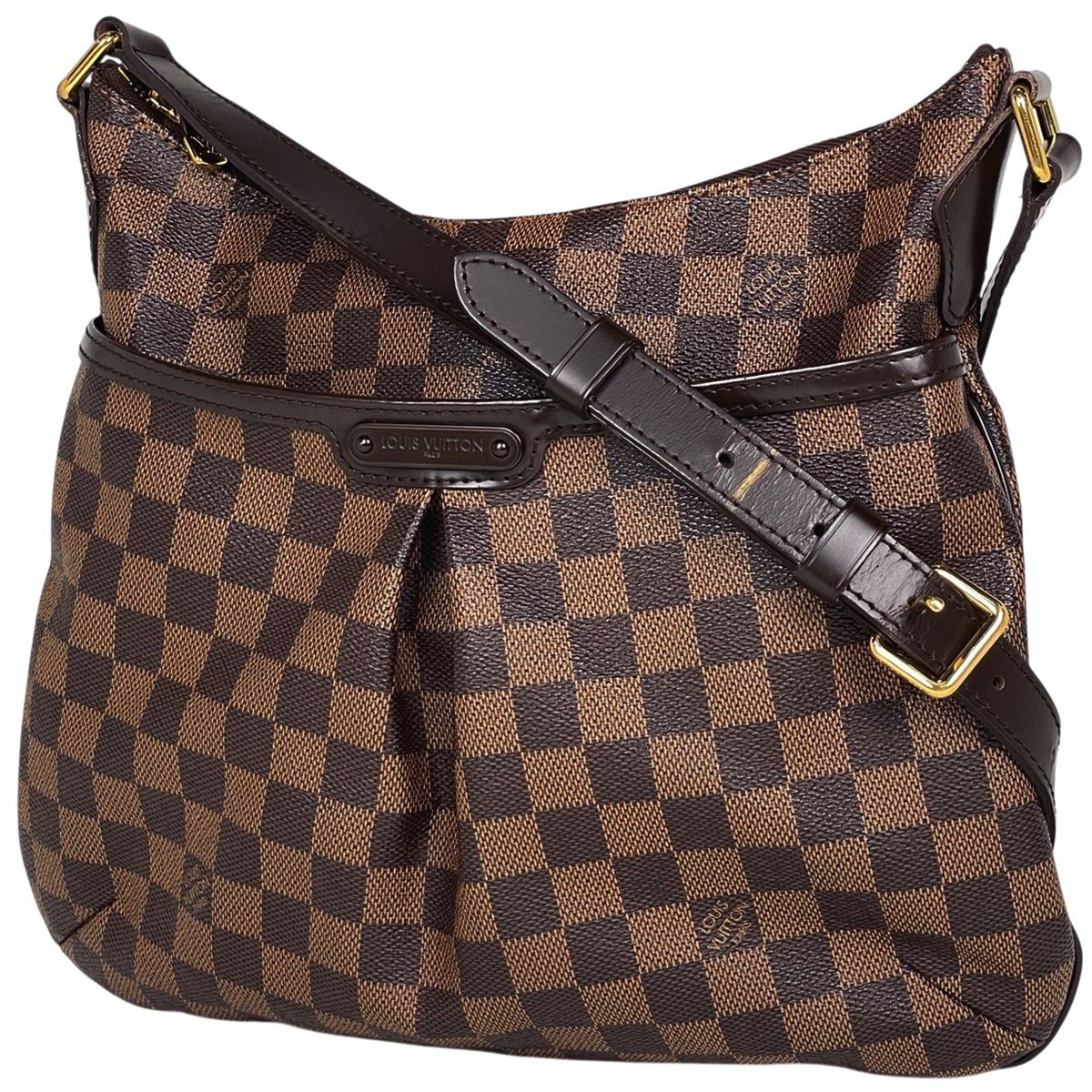 Louis Vuitton Blue Msbeli PM Crossbody Shoulder Bag Damier Brown