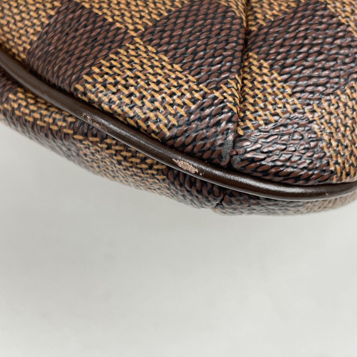 Louis Vuitton Blue Msbeli PM Crossbody Shoulder Bag Damier Brown — view 3
