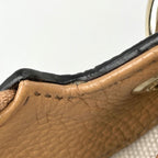 Gucci Soho 2-Way Shoulder Bag Interlocking Fringe Leather Beige — view 6