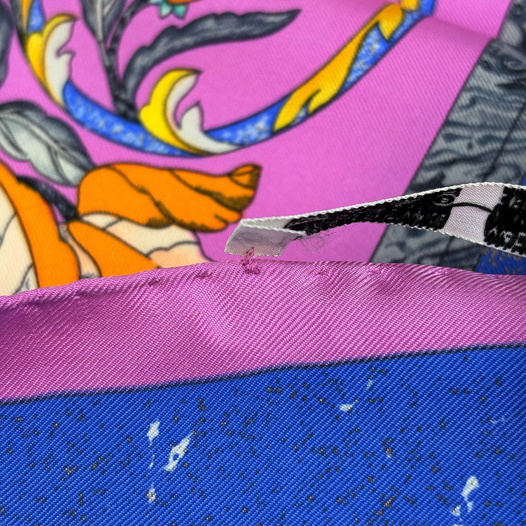 Hermes Carre 90 Pierres D' Orient Et D' Occident Oriental Stone and Western — view 3