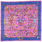 Hermes Carre 90 Pierres D' Orient Et D' Occident Oriental Stone and Western