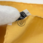 Hermes Petit Carre le Monde du Polo World Scarf Silk Yellow Multicolor — view 3