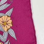 Hermes Carre 90 Costumes Civils Actuels Modern Citizen Scarf Silk Pink Multicolo — view 4