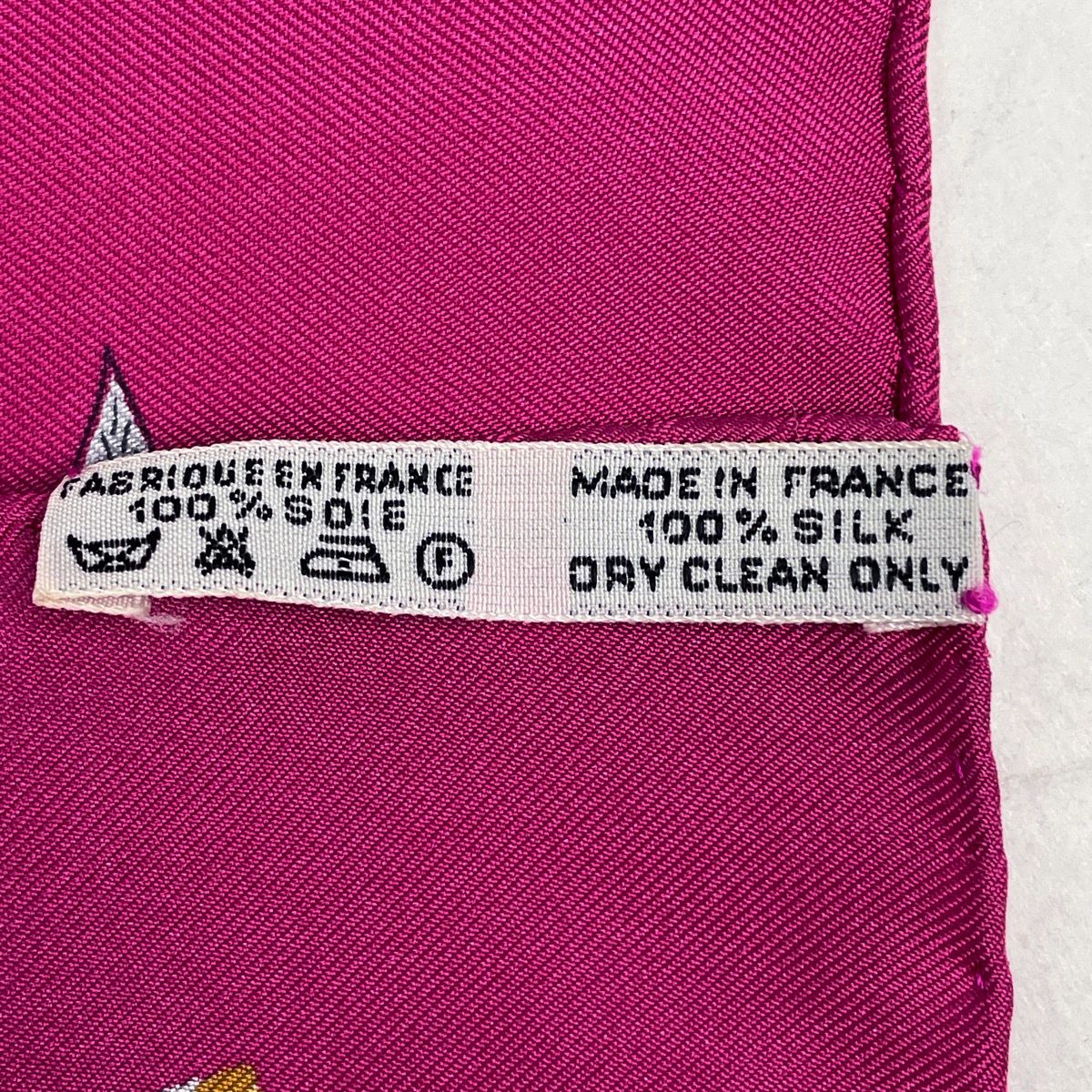 Hermes Carre 90 Costumes Civils Actuels Modern Citizen Scarf Silk Pink Multicolo — view 2