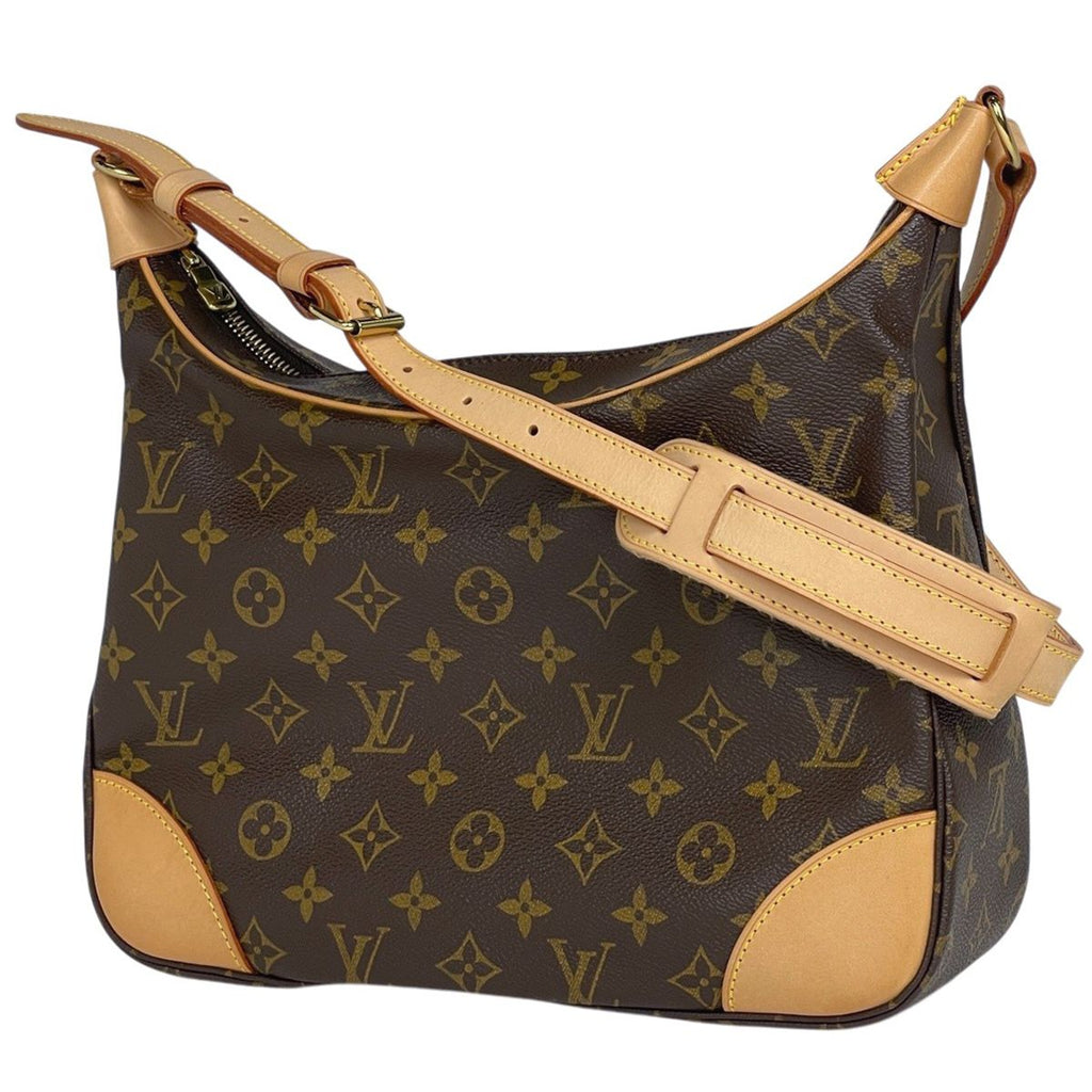Louis Vuitton Boulogne 30 Shoulder Bag Monogram Brown