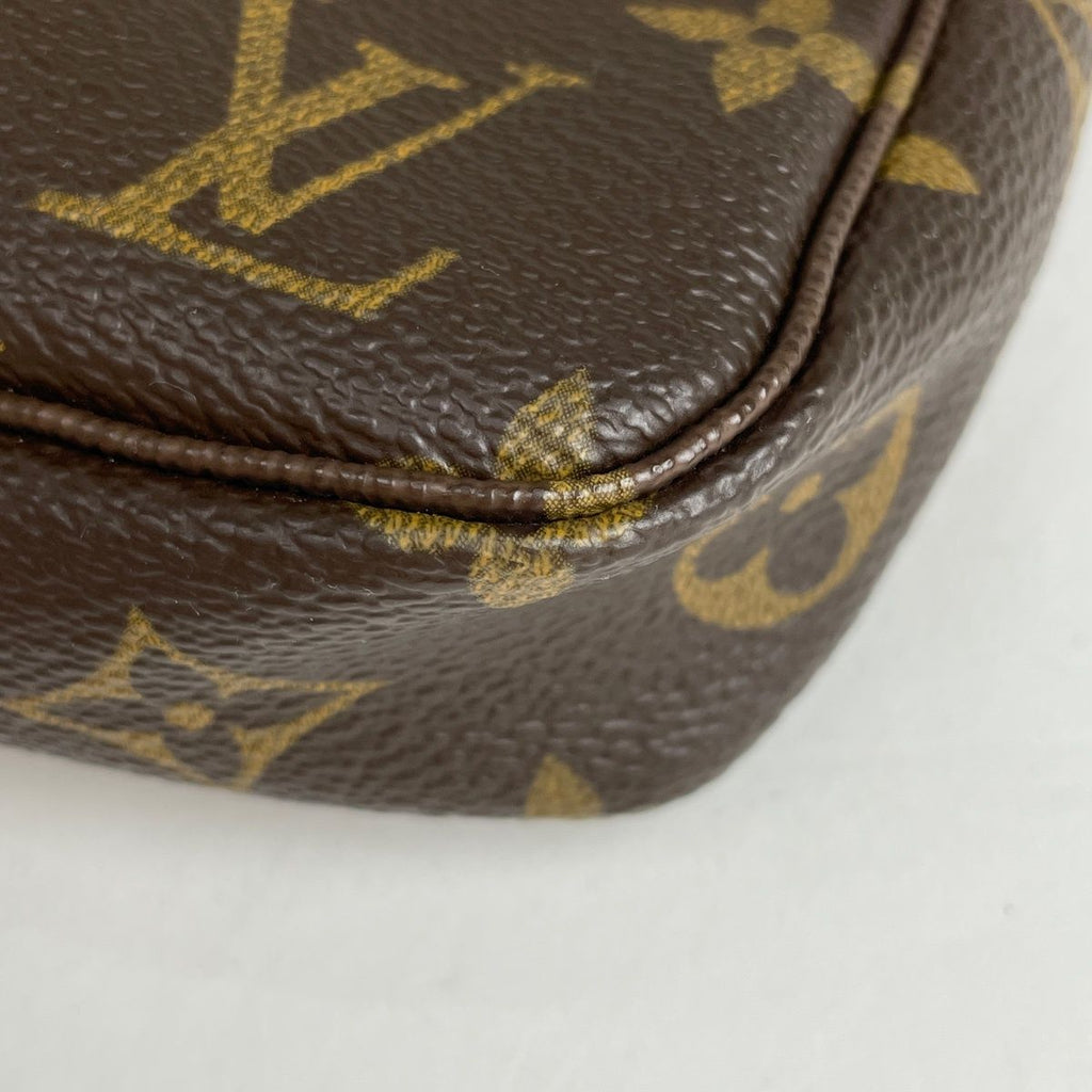 Louis Vuitton Pochette Pouch Monogram Brown — view 3