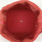 Hermes Picotin Lock MM Handbag Taurillon Clemence Rouge Tomato — view 8