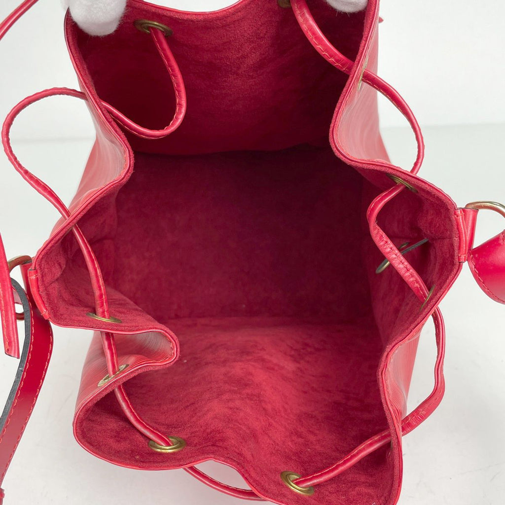 Louis Vuitton Noe Drawstring Shoulder Bag Epi Castilian — view 7