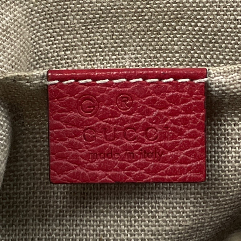Gucci GG Pattern Shoulder Bag Canvas Brown — view 7