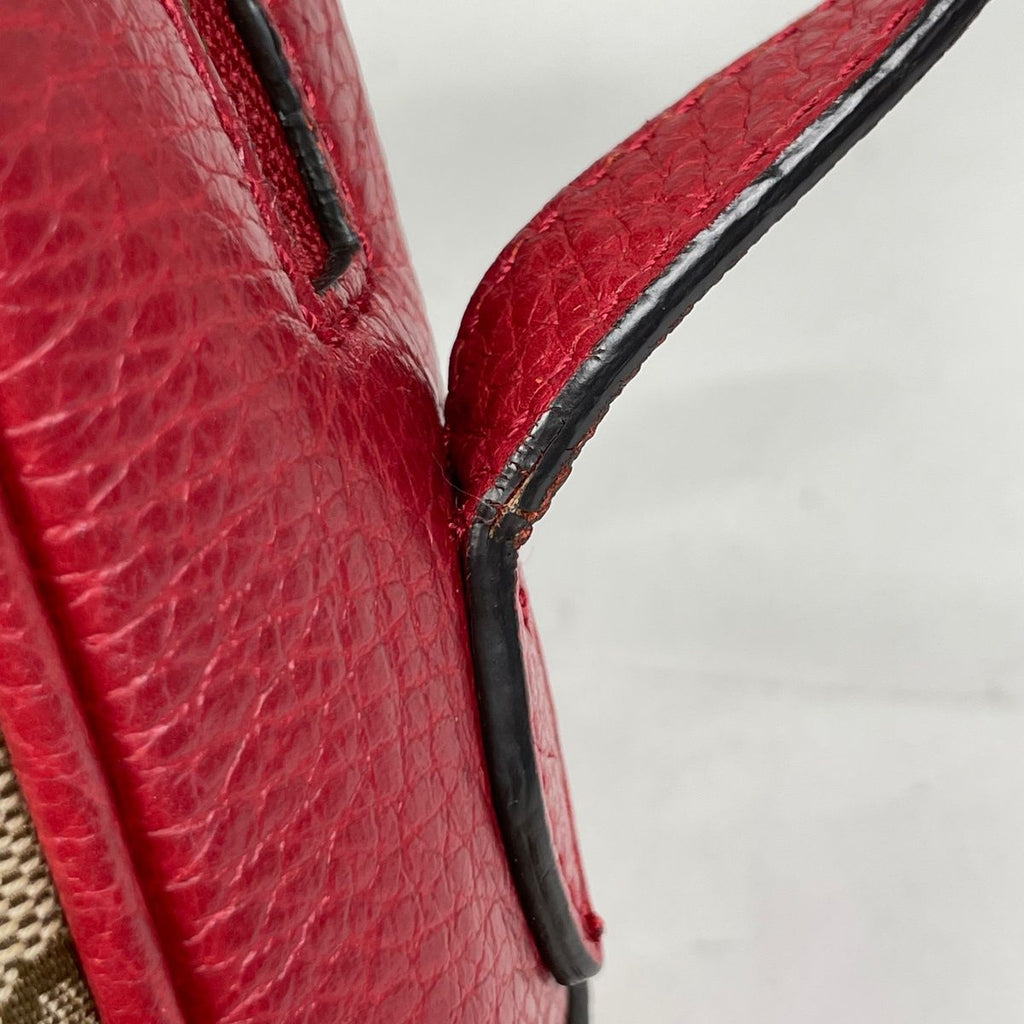 Gucci GG Pattern Shoulder Bag Canvas Brown — view 4