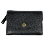 Louis Vuitton Porte-Monnaie Rosalie Card Case Coin Monogram Empreinte Noir