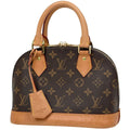 Louis Vuitton Alma BB Shoulder Bag 2-Way Monogram Brown