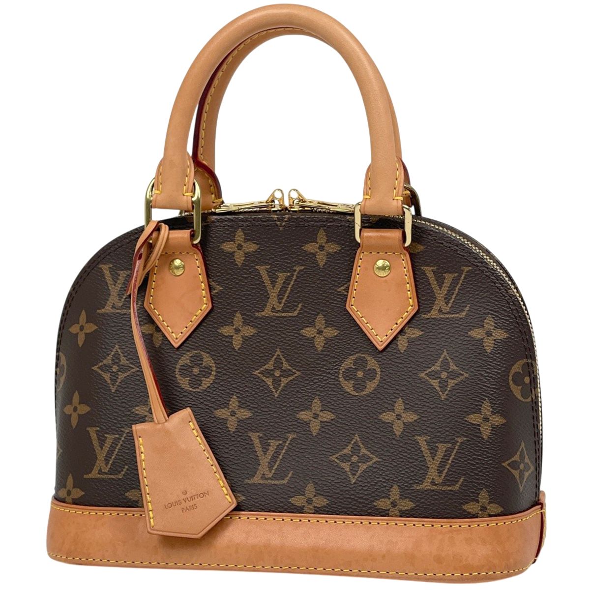 Louis Vuitton Alma BB Shoulder Bag 2-Way Monogram Brown