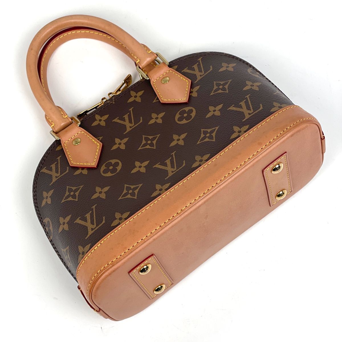 Louis Vuitton Alma BB Shoulder Bag 2-Way Monogram Brown — view 2
