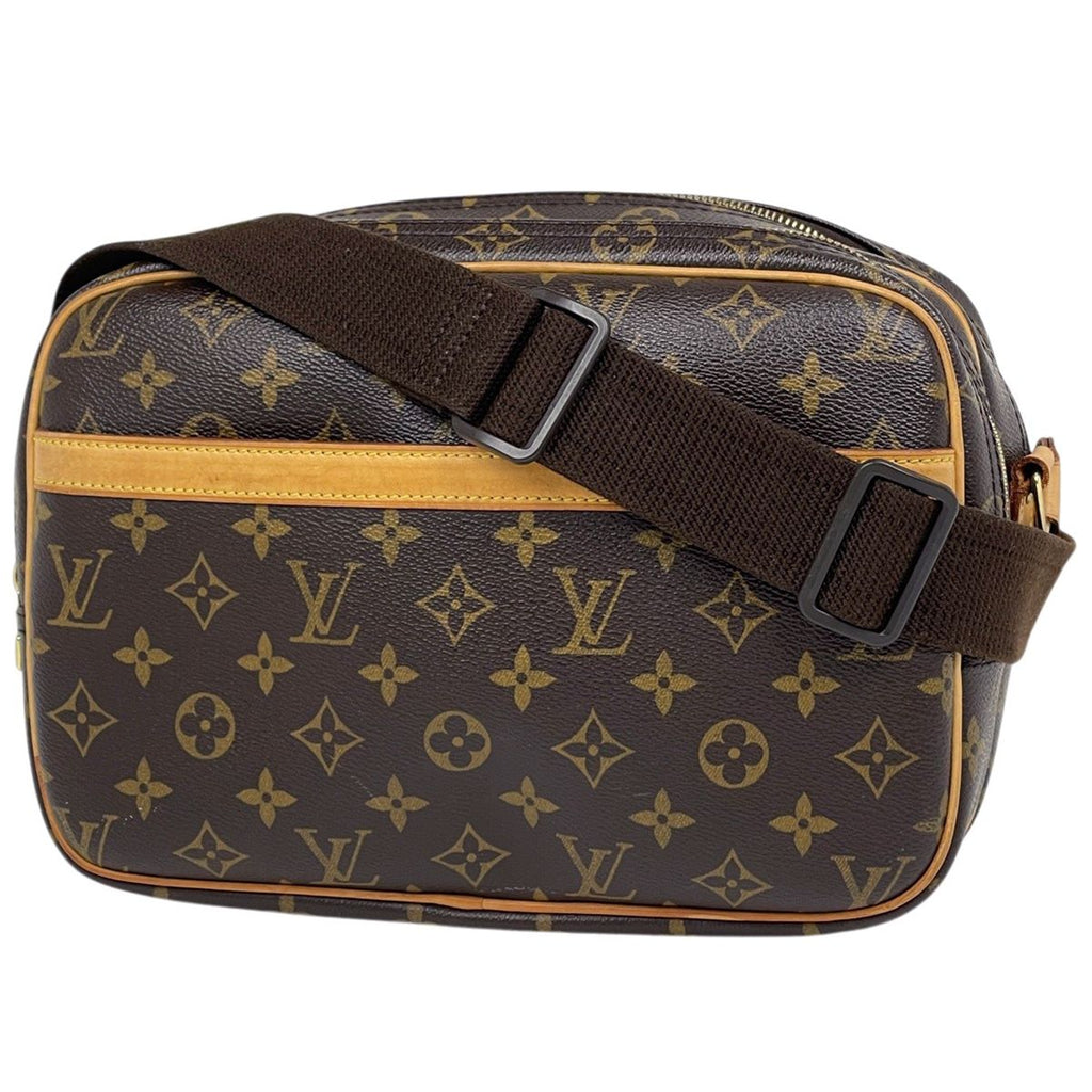 Louis Vuitton Reporter PM Crossbody Shoulder Bag Monogram Brown