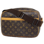 Louis Vuitton Reporter PM Crossbody Shoulder Bag Monogram Brown
