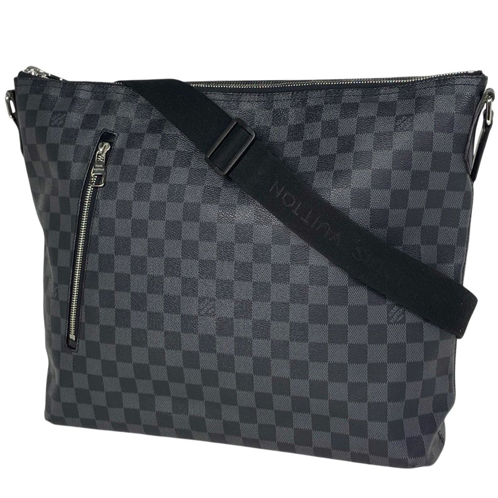 Louis Vuitton Mick GM Shoulder Crossbody Bag Damier Graphite Black