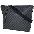 Louis Vuitton Mick GM Shoulder Crossbody Bag Damier Graphite Black