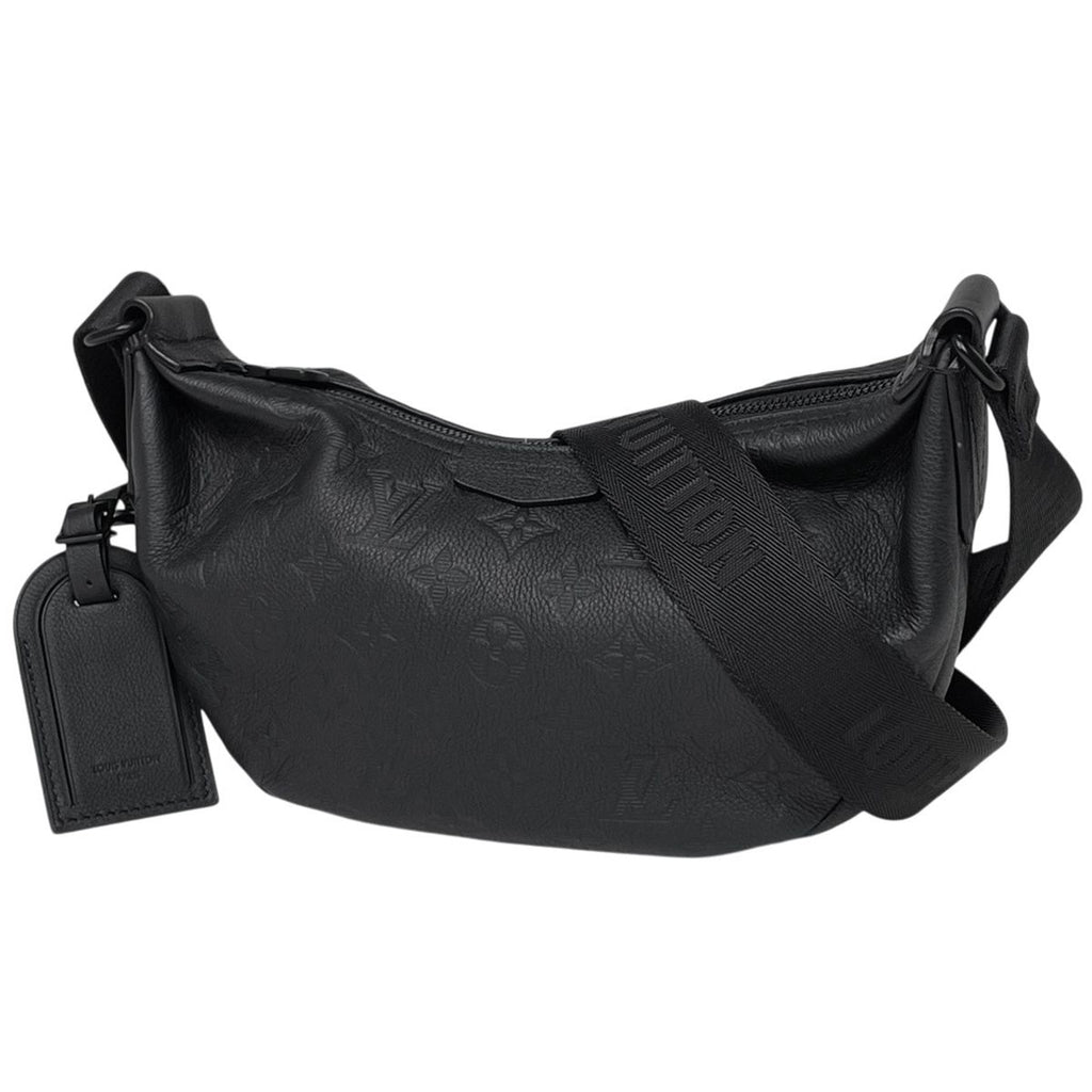 Louis Vuitton Hammock PM Shoulder Bag Monogram Shadow Leather Noir