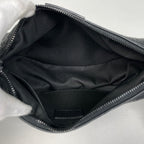 Louis Vuitton Hammock PM Shoulder Bag Monogram Shadow Leather Noir — view 7