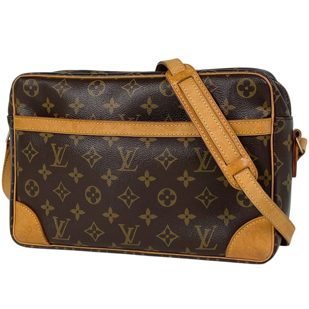 Louis Vuitton Trocadero 30 Shoulder Bag Monogram Brown