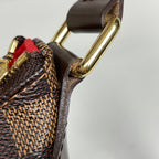 Louis Vuitton Blue Msbeli PM Crossbody Shoulder Bag Damier Brown — view 4