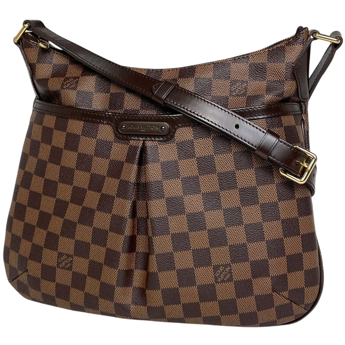 Louis Vuitton Blue Msbeli PM Crossbody Shoulder Bag Damier Brown