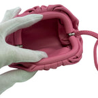Bottega Veneta Coin Case Gathered Kiss Lock Style Magnetic Closure Minimal — view 7