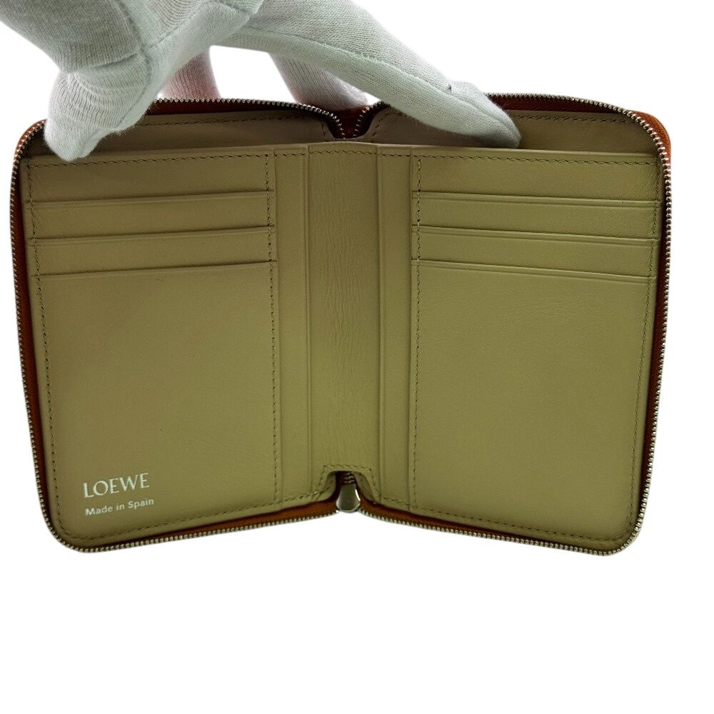 Loewe Compact Zip Wallet Knot Bifold — view 6
