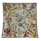 Hermes Legend of the Brown Carre 90 Scarf — view 2
