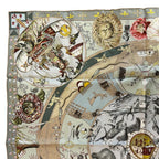 Hermes Legend of the Brown Carre 90 Scarf — view 3